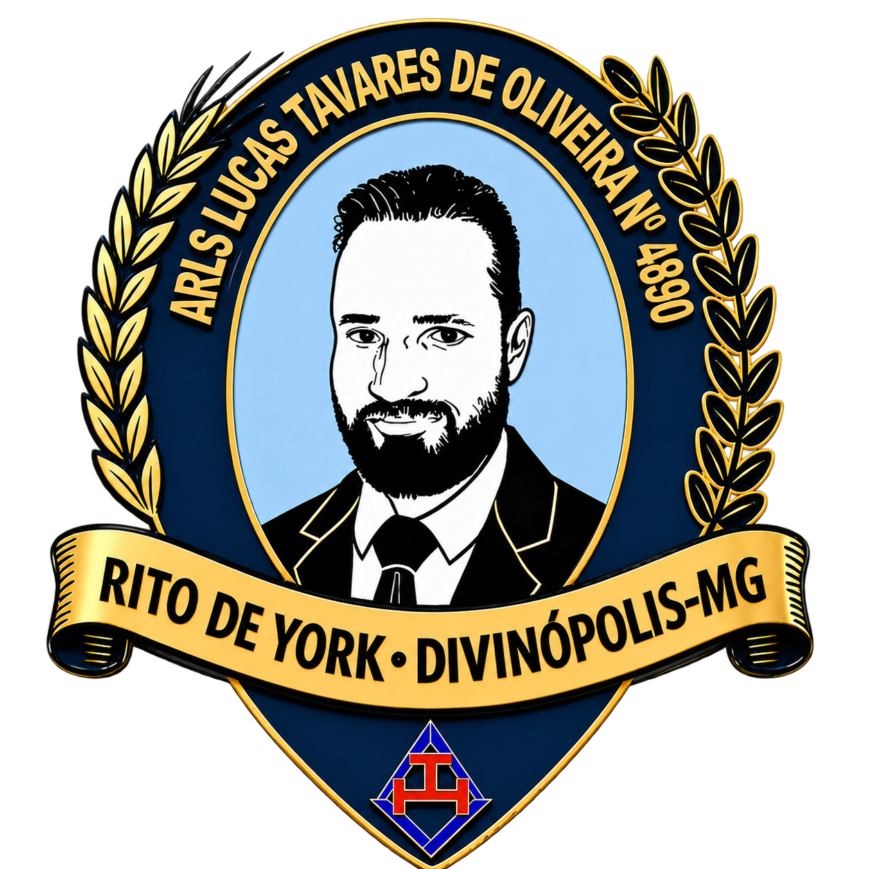 Emblema da Loja Lucas Tavares de Oliveira nº 4890